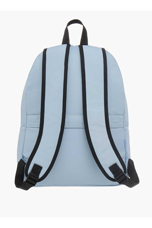 حقيبة ظهر بطبعة شعار مع سحاب للإغلاق وأشرطة قابلة للتعديل - 3