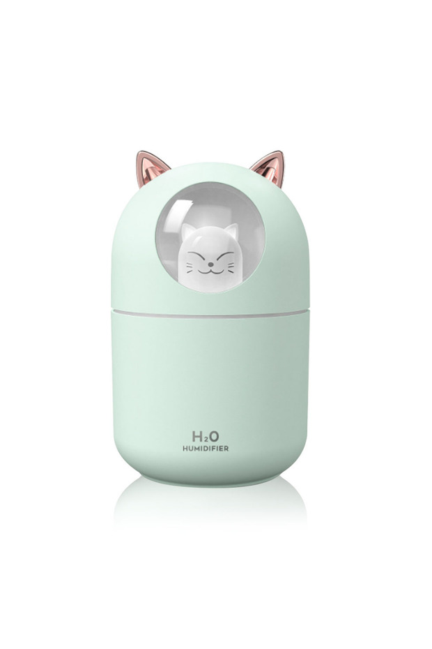 Aromatherapy Humidifier Air Humidifier Diffuser with Cute Cat Design - USB Connected