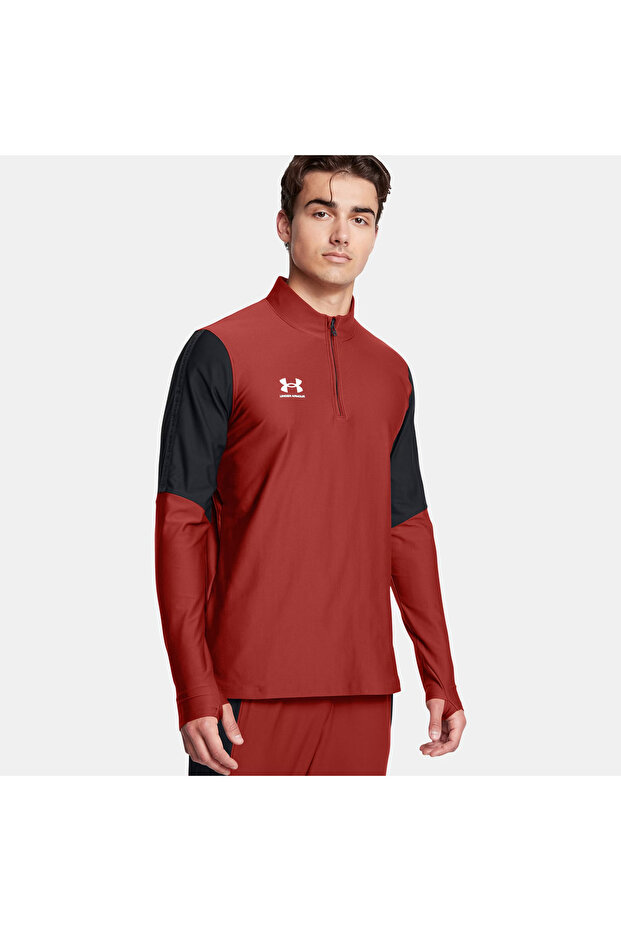 Men's Ua Challenger Pro 1/4-Zip Long Sleeve Sweatshirt 1382114 -840