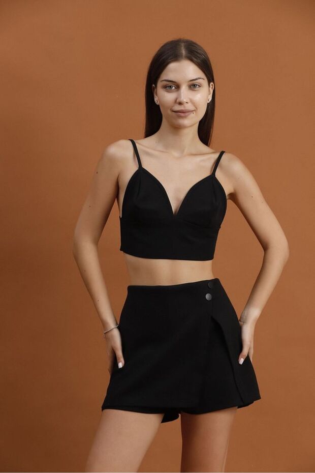 Mini Şort Etek - 1