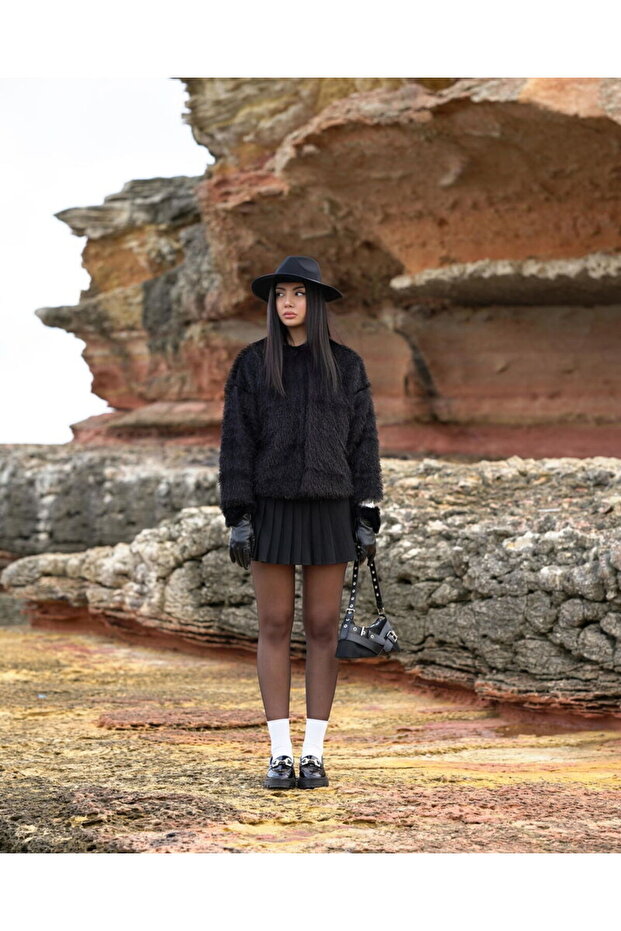 Sakallı Model Kürk Ceket - 2