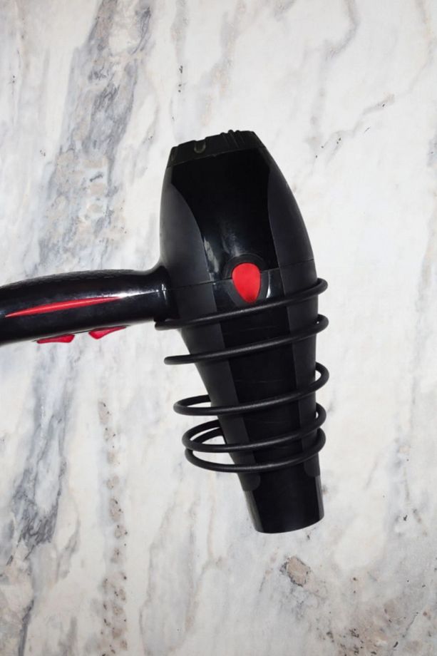Yapışkanlı Fön Makinesi Askısı Saç Kurutma Makinesi Tutacağı - 2