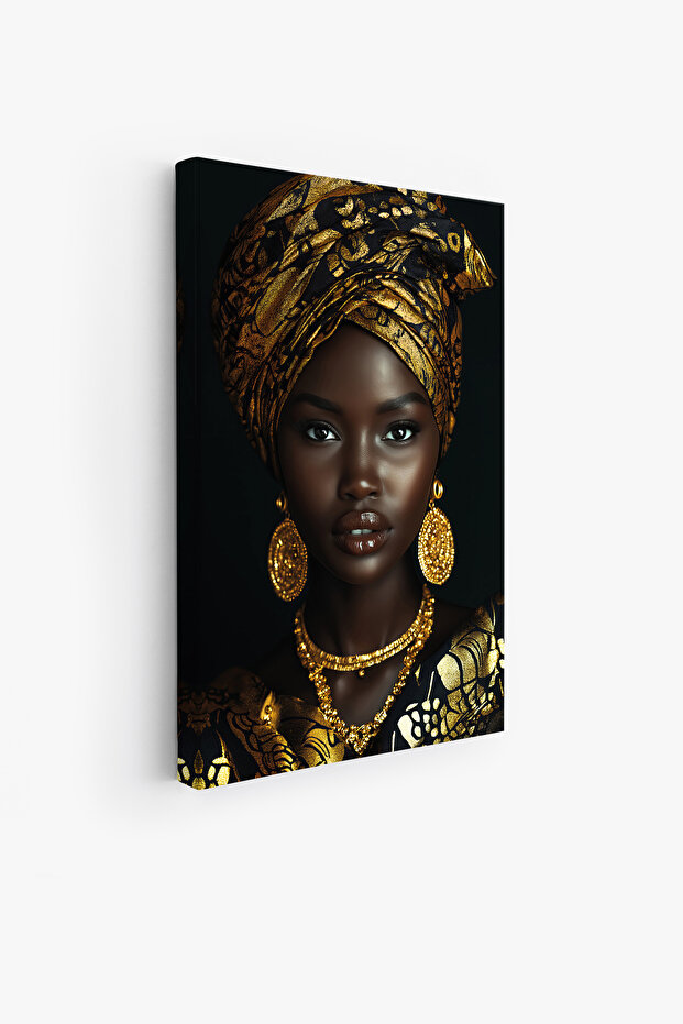 Afrikalı Kadın Tablosu - Afrikalı Kadın Tablo - 4