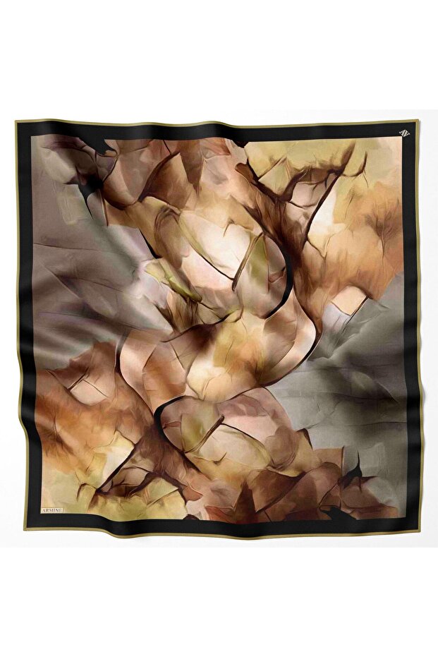 İpek Eşarp - 9014D-38 - Tivil - 1