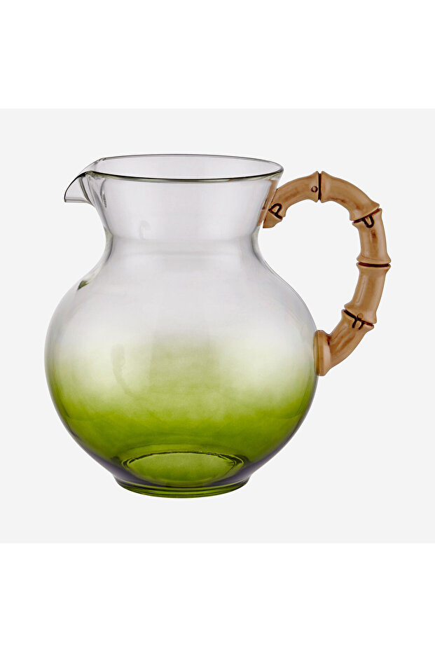 Bambu Yeşil Akrilik Sürahi 900 Ml - 1