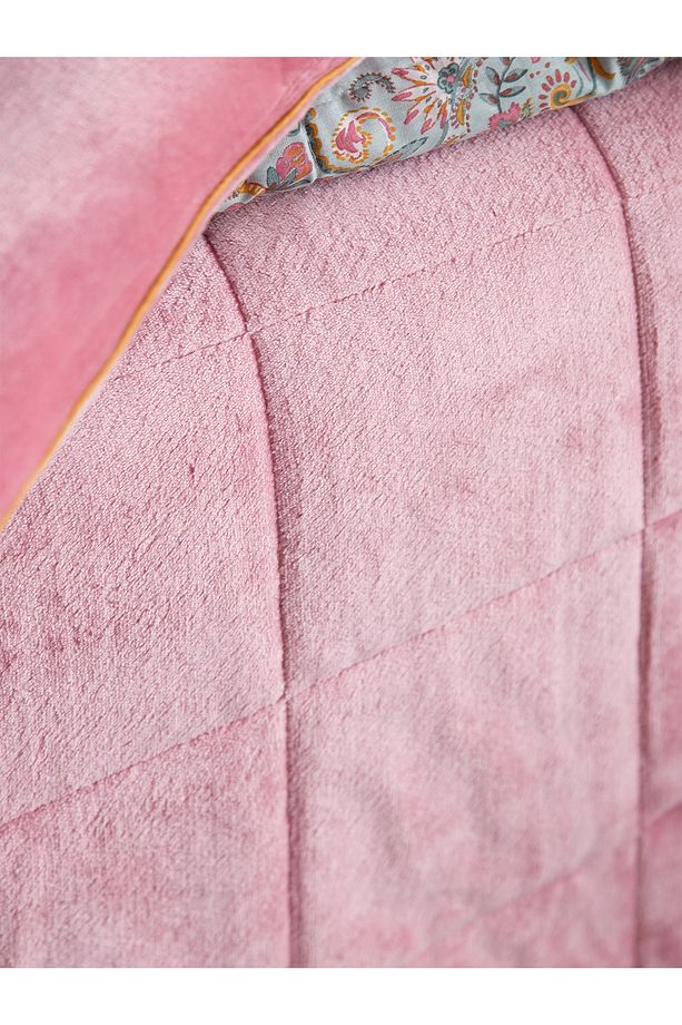 Bedline Wellsoft  Kapitone Yatak Örtüsü Seti Çift Kişilik Lauren Blush - 2