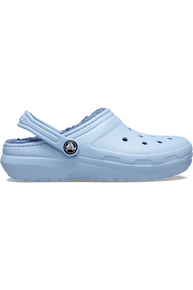 Classic Lined Clog Kids Slippers207010-4ns Blue Calcite