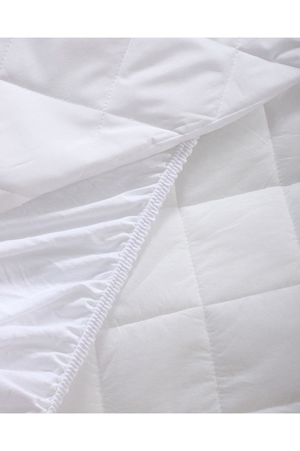 Moniva Home Pamuklu Kapitone Fitted Yatak Koruyucu Tek Kişilik Çift Kişilik Battal Boy - 4