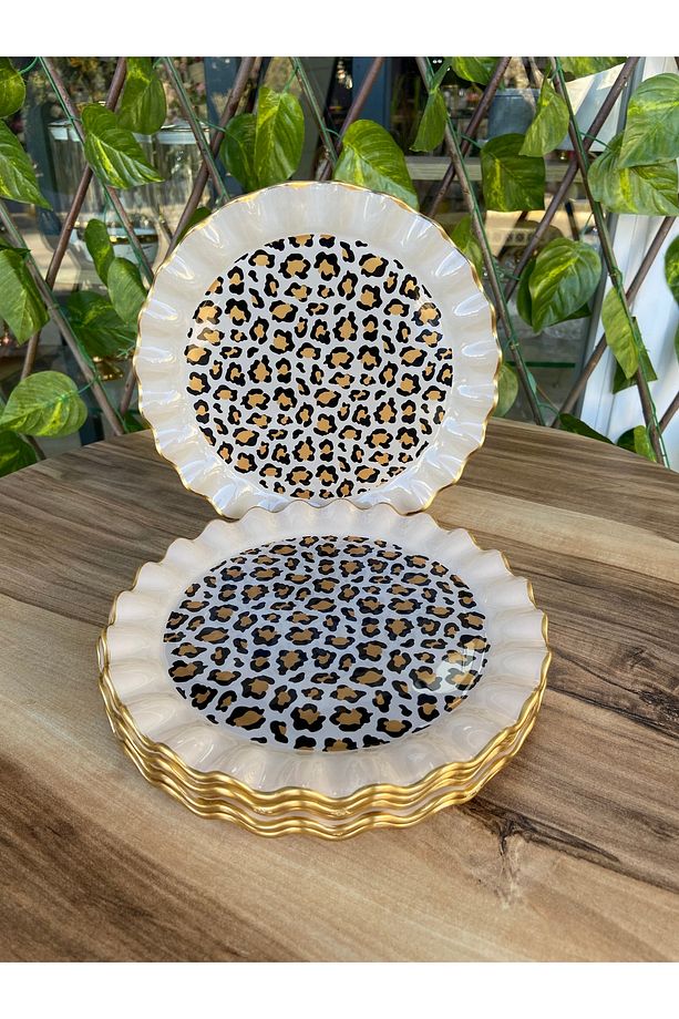 gürcüglass Leopar servis tabağı 6 prç - 3