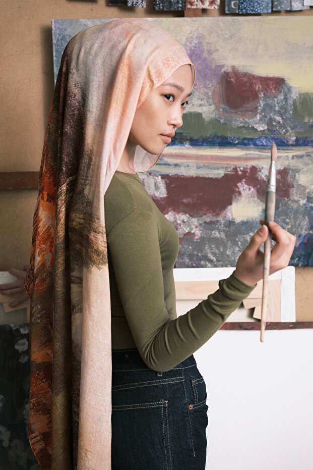 Modal Brush Şal Nature - 1