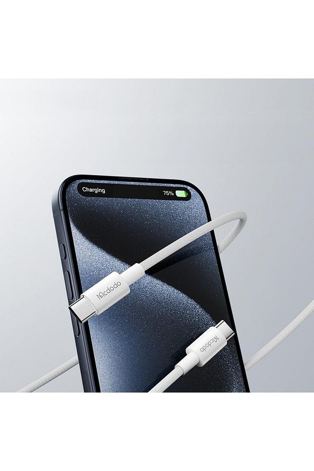 Ca-2770 60w Usb -c To Usb-c Şarj Ve Data Kablosu Beyaz - 1.2 M - 5