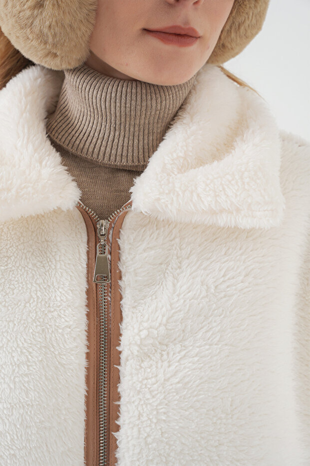 سترة قطيفة مبطنة موديل 5173 - 5