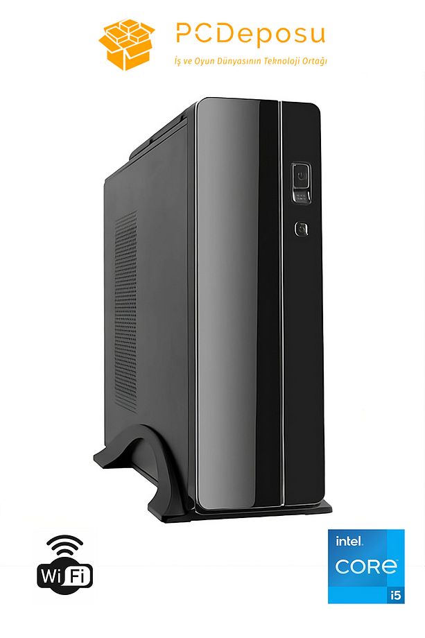İntel i5 13400 Hazır Sistem Kasası - FrisbySlim ATX, 16GB RAM, 512GB SSD - Ofis Masaüstü Bilgisayarı - 1