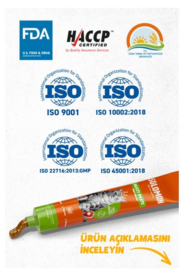 Multi Paste 100 gr Kediler Için Multivitamin Malt Macunu - 5