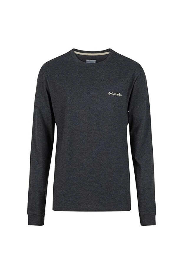 شعار Csc M Basic Sm Ls Tee Gri Erkek Tişört CS0354-012