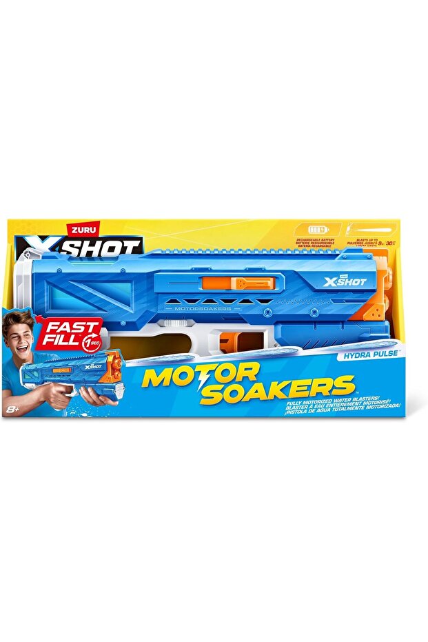 XSHOT Water Hydra Pulse Fast-Fill Motorized Water Blaster (650ml)