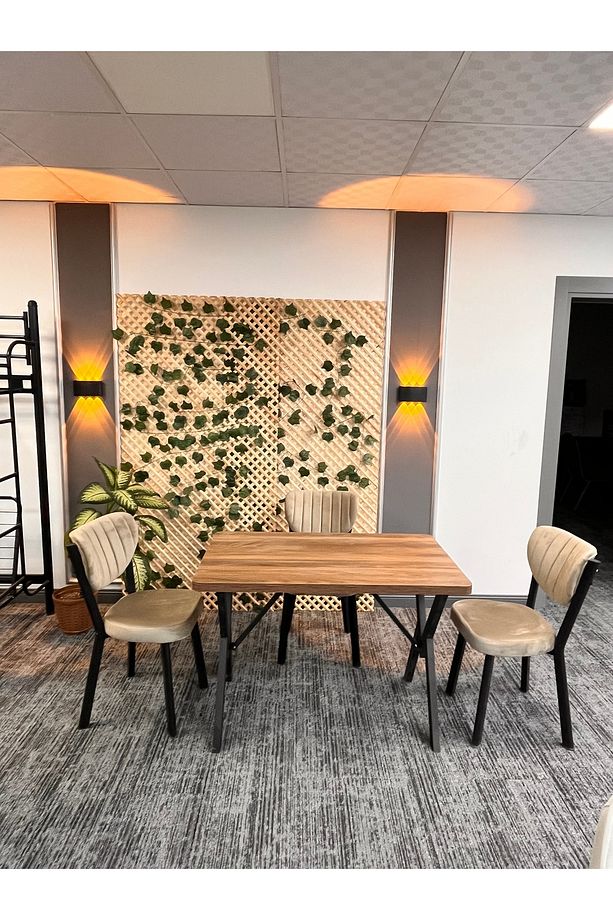 NİLÜFER MUTFAK MASASI 70 x 110 W AYAK (Sadece Masa) - 2