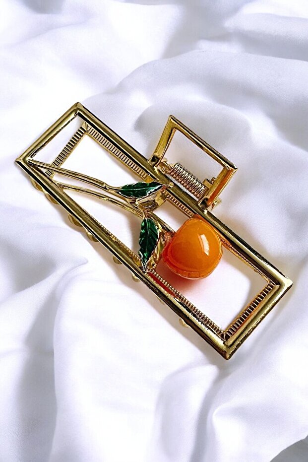 مشبك معدني مستطيل من الكرز - 1