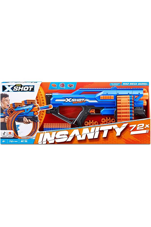 مسدس إكس شوت هيومانيتي ميجا دارت بلاستر - 1
