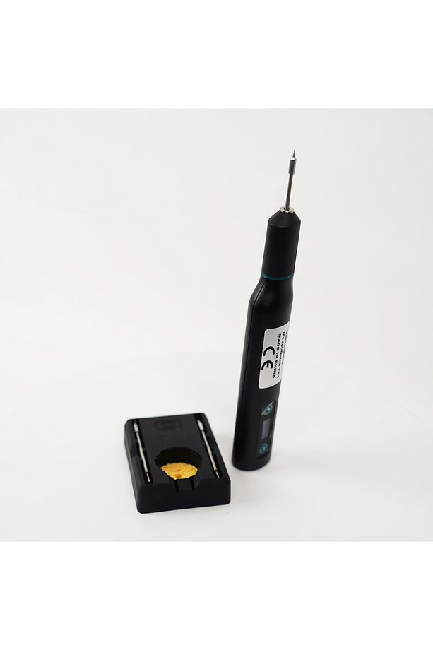 Ts1 Şarjlı Akıllı Taşınabilir LCD Ekranlı Hassas Havya Standlı Lehim Makinesi Havya - 6