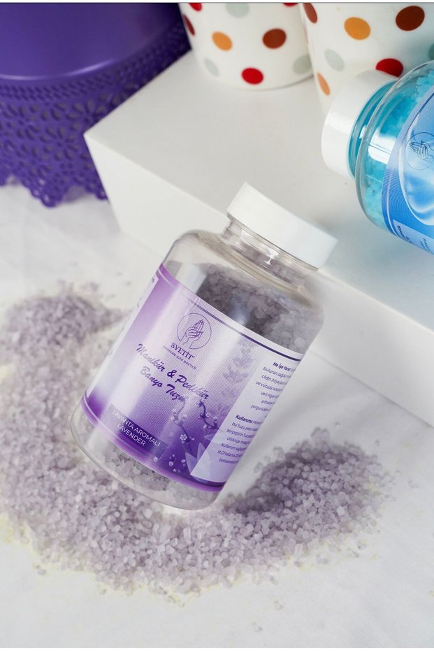 Manicure and Pedicure Salt with Lavender Extract - 350ml Epsom Salt / English Salt