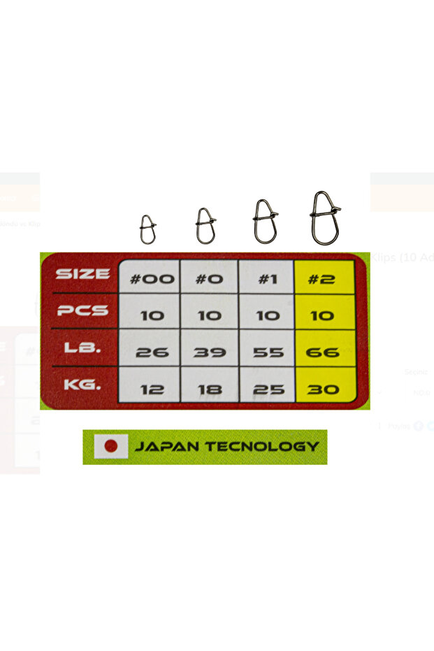 Double Snap Klips (10 Adet) - 2