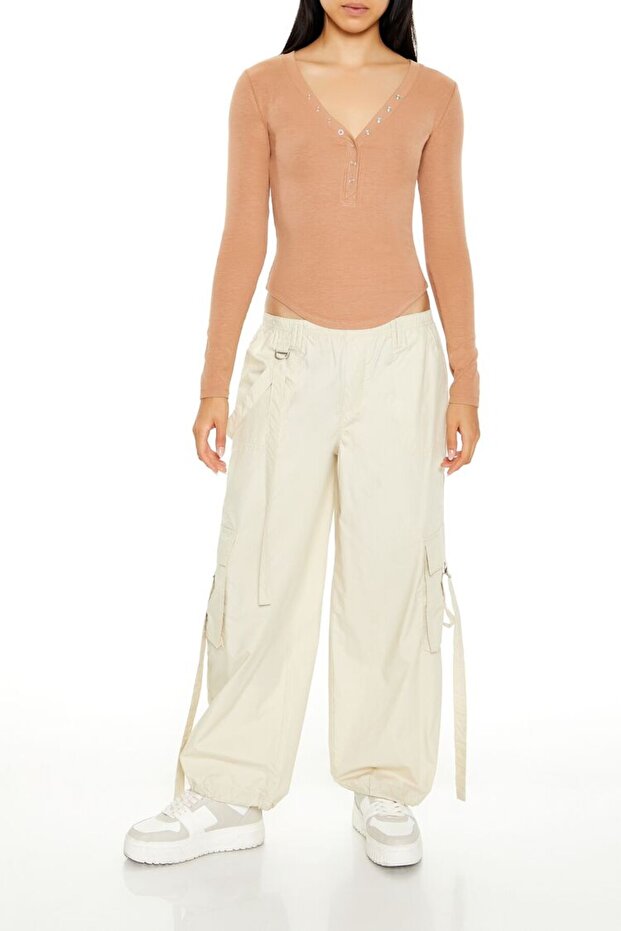 Derin V Yaka Bluz - 2