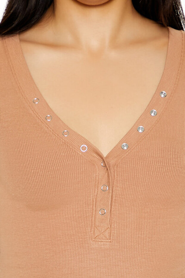 Derin V Yaka Bluz - 3