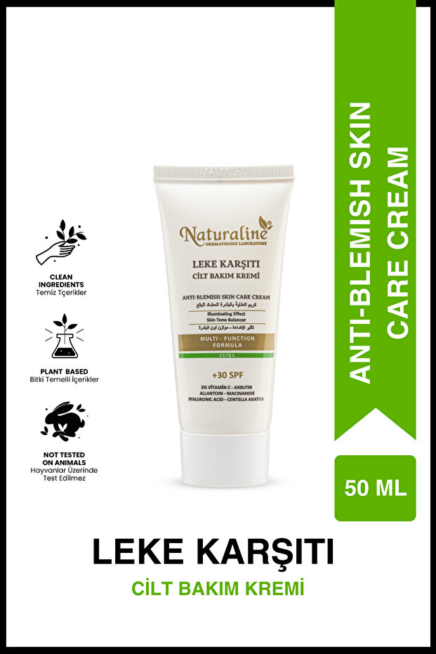 Anti-Blemish Skin Care Cream +30 Spf - 3% Vitamin C