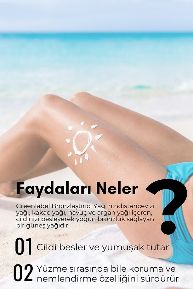 Bronzlaştırıcı Havuç, Kakao ve Hindistan Cevizi Yağı İçeren Bronzing Capsul Oil 100 ml - 8