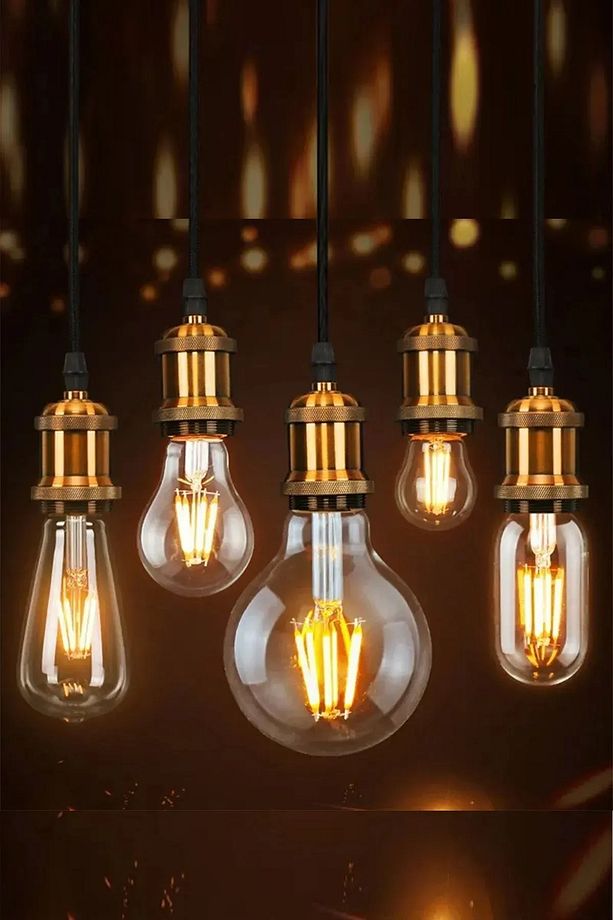 G95 8w 2500k Gün Işığı Rustik Led Ampul E27 - 3