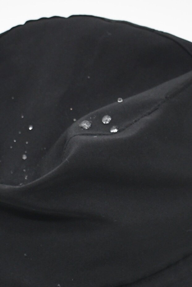 قبعة المطر السوداء المقاومة للماء - 4