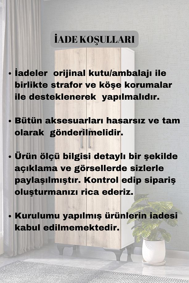 8 Raflı 2 Kapaklı Kalın Raflı Ayakkabılık Çok Amaçlı Mutfak Banyo Dolabı Kiler Dolabı - 6