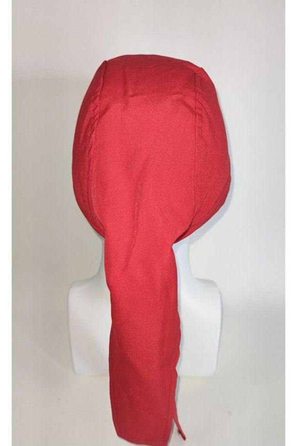 Kırmızı Aşçı ve Mutfak Şef Bandana - 4