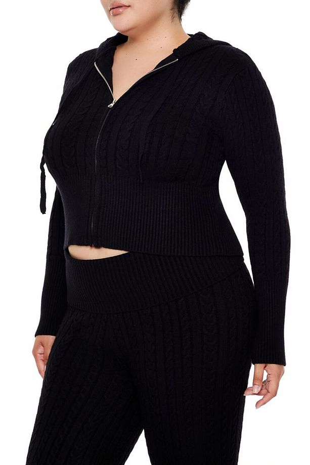 Plus Size Triko Hırka - 4