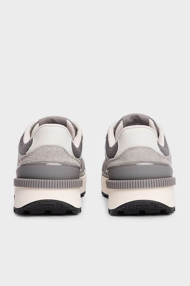 Logolu Kalın Tabanlı Süet Sneaker Ayakkabı Erkek AYAKKABI EM0EM01537 PRZ - 6