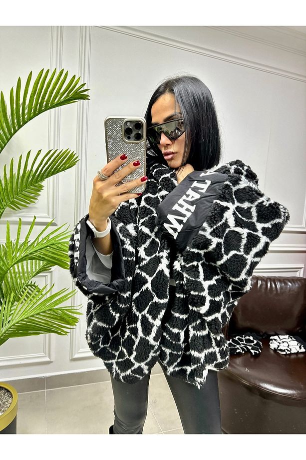 Style Kapüşonlu Mont - 5