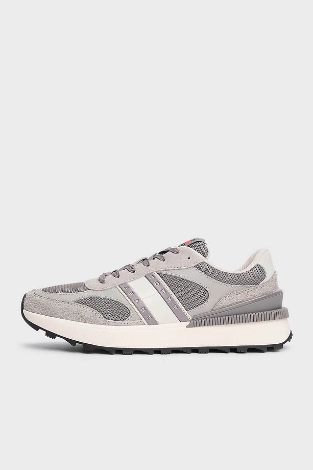 Logolu Kalın Tabanlı Süet Sneaker Ayakkabı Erkek AYAKKABI EM0EM01537 PRZ - 3
