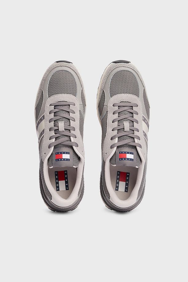 Logolu Kalın Tabanlı Süet Sneaker Ayakkabı Erkek AYAKKABI EM0EM01537 PRZ - 4