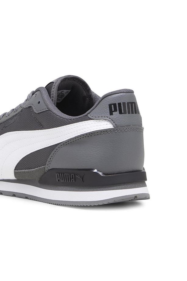 384640 14 St Runner V3 Mesh Spor Ayakkabı Füme - 4