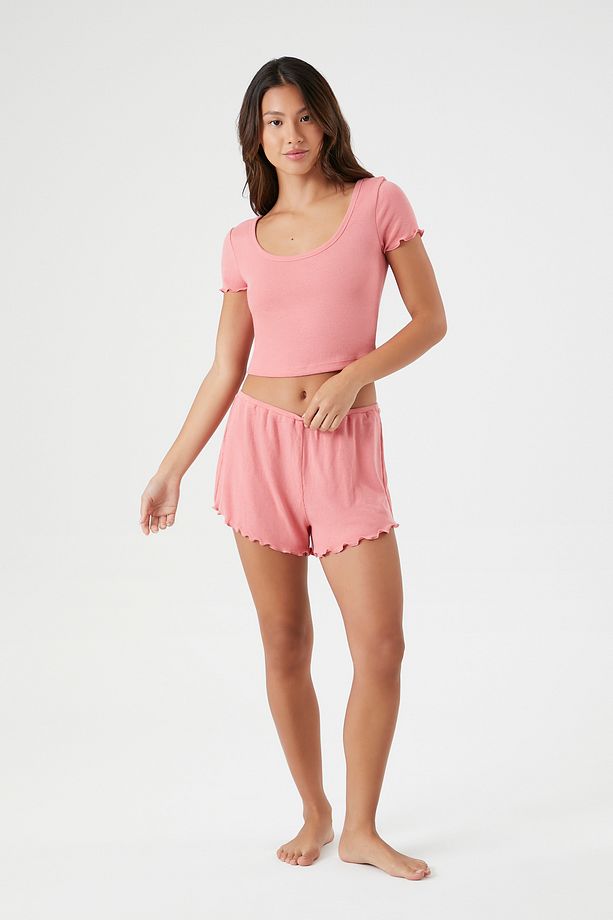 Tişört ve Şort Pijama Takımı - 1