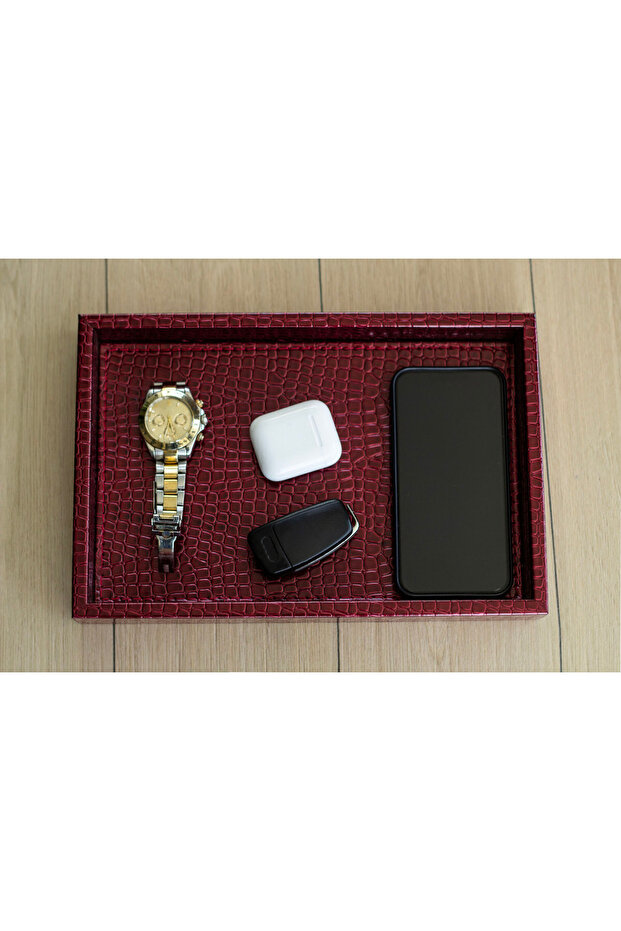 Shiny  Burgundy-Small - 7