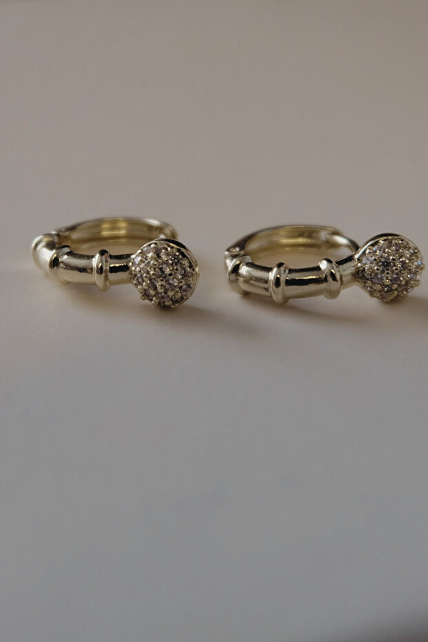 Xuping Hoop Jewelled Earrings