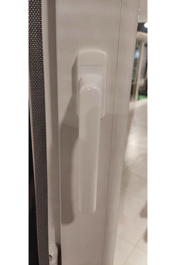 2 Adet - Pencere Kolu Beyaz Alüminyum 153gram/adet - 5