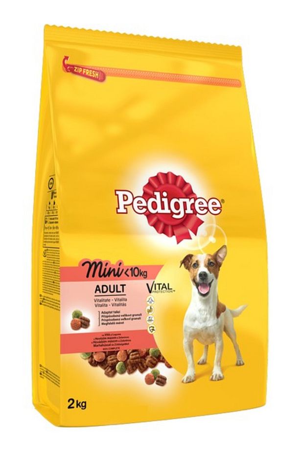 Küçük Cins Biftekli ve Sebzeli Kuru Köpek Maması 2 Kg - 1