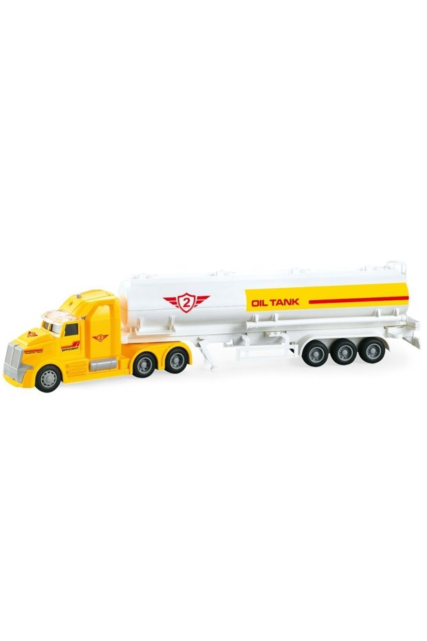 Friction Fuel Tanker Pop up Lid Freight Carrier Water Tanker Oil Tanker Truck