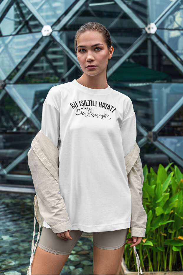 Γυναικείο μπλουζάκι Oversize - 2