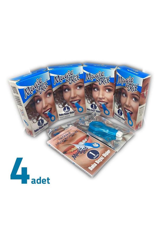 Diş Lekesi Temizleyici Diş Beyazlatıcı 5 Yedek Silgi X 4 Adet - 9