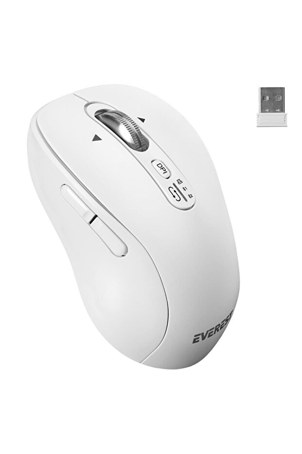 ETERNAL Usb Beyaz 2.4Ghz Kablosuz Mouse - 1
