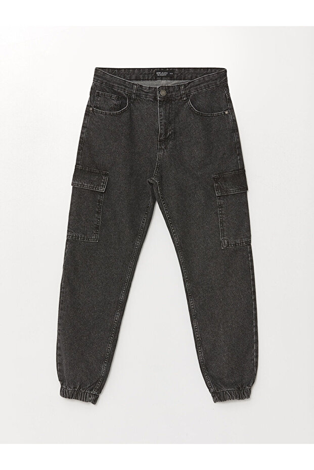 Lcwk 780 Jogger Erkek Kargo Jean Pantolon - 6